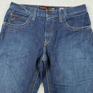 Ariat FR Men's 32x32 M3 Loose Straight Flame Resistant Denim Blue Jeans